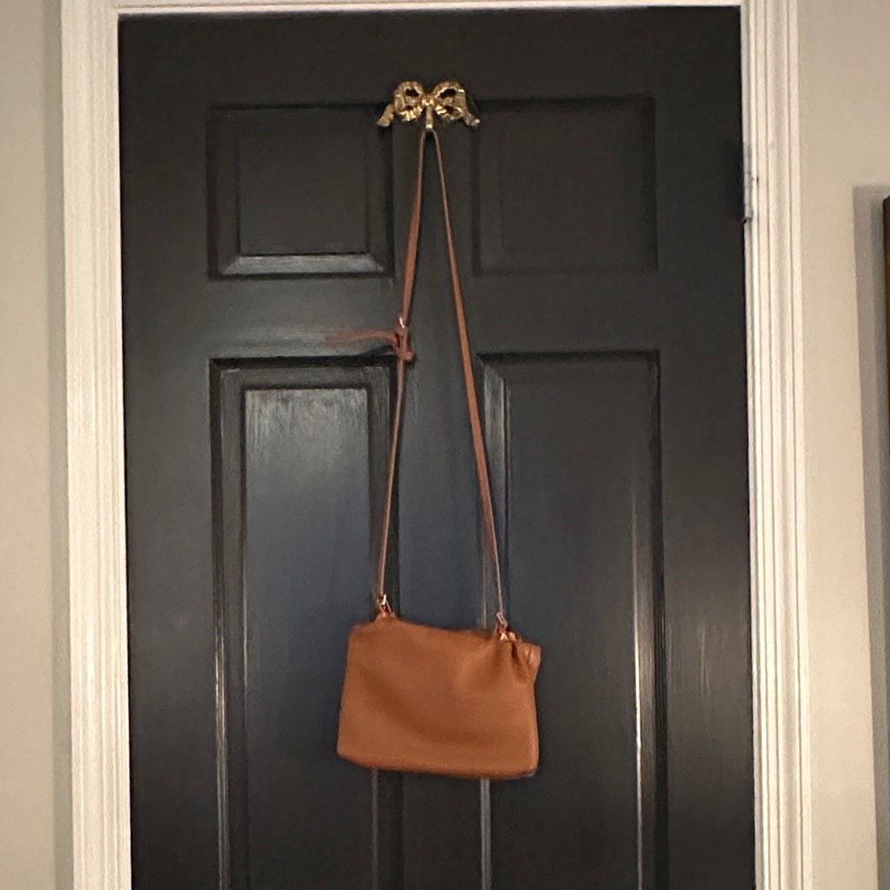 Anthropologie Tan Crossbody Bag/Clutch ❤️FINAL❤️